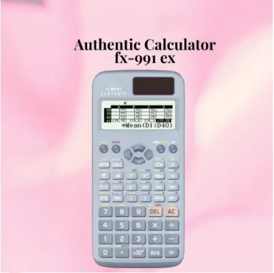 FX-991EX - PINK BLUE BLACK - Kalkulator Sekolah/Kuliah - Internasional - Classwiz - 552 fungsi Scientific Calculator Classwiz scientific Calculator