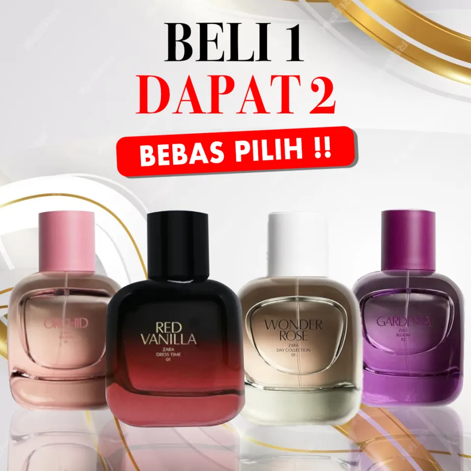 Ubuy Violet Blossom Zara Perfume PARFUM ZARA GARDENIA BUY GET