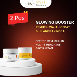 Paket Glow Booster Isi 2 Siang + Malam Untuk Flek dan Glowing (Day Cream + Glowing Cream)