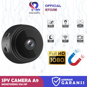 Selectedpro IP Camera A9 Hidden Spy Kamera CCTV Mini Wifi Wireless Spycam A9CAM HD 1080p Tersembunyi