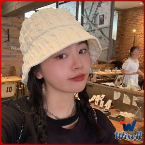 W.EL Fashion พร้อมส่งจากไทย หมวกบัคเก็ต สีพื้น รุ่นคลาสสิค Bucket Hats