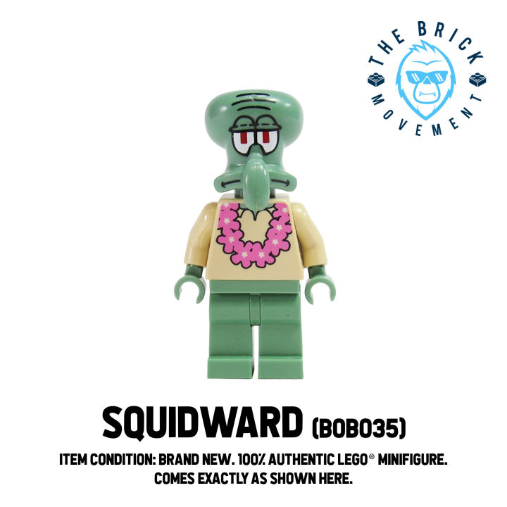LEGO® SPONGEBOB Squidward (Lei) Minifigure