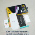 Dán màn hình Samsung Note 20 / Note 20 Ultra chính hãng Moxiao Xing PPF cao cấp full màn hình dẻo trong suốt - Dán dẻo Samsung Galaxy Note 20. 