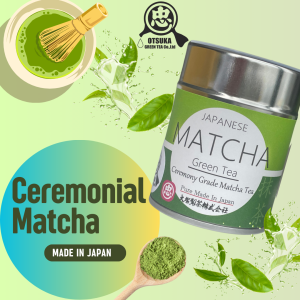 Fresh 2025 First Flush (Spring Harvest) Ceremonial Grade Matcha Powder – Authentic Otsuka Green Tea – Imported Directly from Japan – Available in Organic & Non-Organic