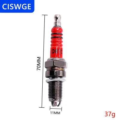 [COD] CISWGE Hiệu Suất Cao Ba Hàm Ba Tiết Kiệm Năng Lượng Bugi Xe Máy Iridium 10Mm Bugi D8TC A7TC Cho 48cc-80cc JH70 Dy90 Thích Hợp Cho Hầu hết Các Xe Máy Trên Thị Trường