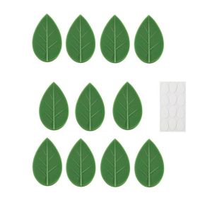 10PCS Wall Climbing Self-Adhesive Clips Fixed Buckle Leaf Clips Wire Organizer Rattan Vine Bracket