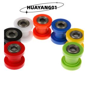 HUAYANG01 [HOT FASHION] 10mm Chain Roller Slider Tensioner Adjuster Pulley Wheel Guide Pit Dirt Bike