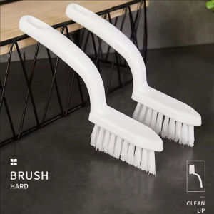 YESPERY 2Pcs Bathroom Tile Floor Gap Cleaning Brush For Window Groove Cleaner Kitchen Corner Brush Cleaning Tools Floor Brush