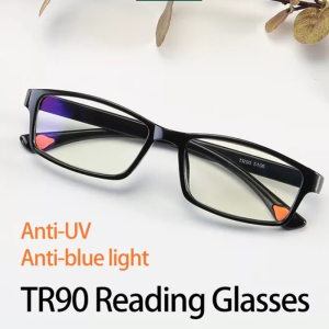 ORTS  แว่นสายตายาวป้องกันแสงสีฟ้า แว่นตาอ่านหนังสือ TR90แว่นตาแว่นตาเรซิ่น HD แว่นตาอ่านหนังสือ