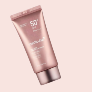 Medicube Collagen Firming Sunscreen SPF50+ PA++++ 50ml Protects Against UV Damage While Boosting Elasticity Hydrating Leaving a Radiant Glow