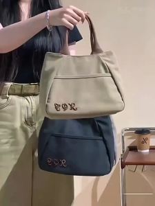 Unique canvas bag for women small tote bag for going to work commuter tote bag new everyday versatile lunchbox handbag