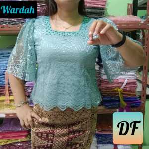 SHOOPY ATASAN  SEMI RENDA/BLUS WANITA VIRAL/BLOUSE KINANTA /BAJU SEMI PRANCIS LEHER PETAK