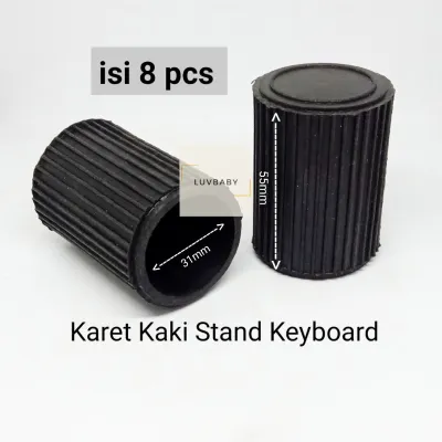 (8pcs) Karet Kaki Stand Keyboard / Piano