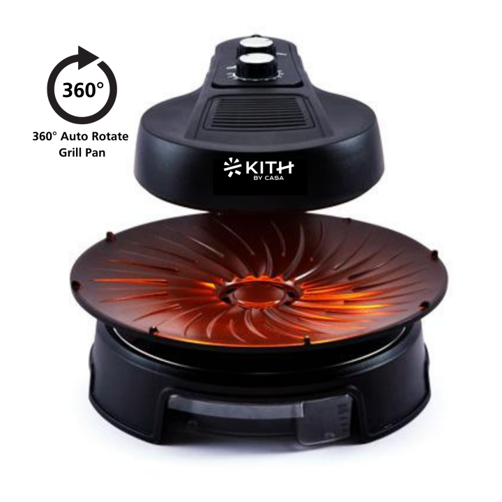 KITH Smokeless Indoor BBQ Grill | SBG-KC-B1 | 99.9% Smokeless 