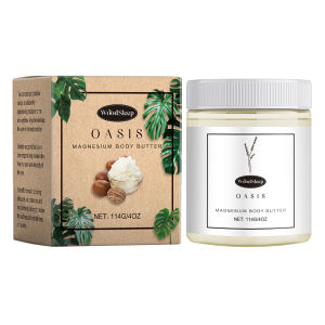 【New Arrival】114g Magnesium Body Butter Magnesium Cream Keep Skin Soft and Smooth Body Moisturizer Natural for All Skin