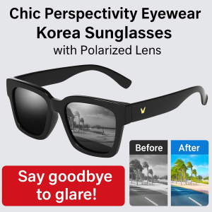 HD See-through Polarized Sunglasses Fashionable Outdoor Driving Sunglasses
