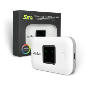 5g Wireless Mobile Wi - Fi Router Pocket Mifi with 3000mah Battery Type | Barangan Berkualiti Reka Bentuk Praktikal Mudah Guna