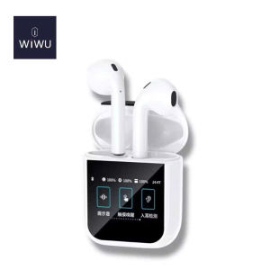 Tai Nghe Bluetooth WIWU T22/T24 Màn Hình Cảm Ứng TFT Chống Ồn Chủ Động Công Nghệ ANC Xuyên Âm Thanh