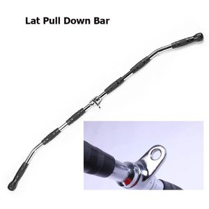 Lat Pull Up Bar บาร์สำหรับดึงกล้ามเนื้อหลัง Lat Pull Down Bar อุปกรณ์เล่นกับเคเบิล บาร์เบล Revolving Lat Bar Pro Grip Lat Bar