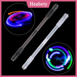 Heabety  Chống trượt thoải mái quay bút flash xoay chơi game Gel bút vui xoay bút với đèn flash LED
