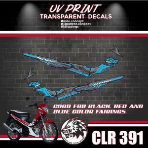 HONDA RS 125 STOCK UV PRINTED CLEAR DECAL