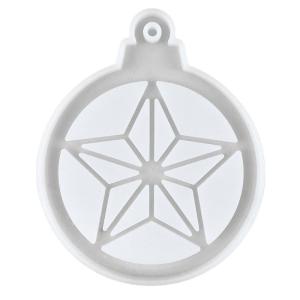 Christmas Tree Pendant Epoxy Resin Mold Xmas Party Decorations Silicone Mould DIY Crafts Keychain Casting Tools
