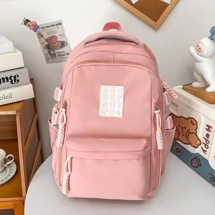 Backpack School Bag For Girls W&L #9513 Korean Style Student