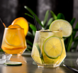 6pcs Vintage Diamond Style Drinking Glass Set Sale