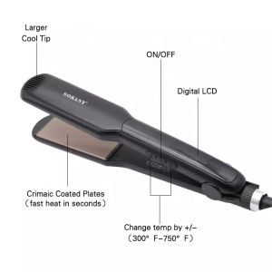 【Local Delivery】Sokany portable hair straightener and curler iron 2 in 1 original Professional Edition Electric Fast Hot Perm New Design Professional Style Infrared Ion Ceramic Hair Straightener Flat Iron