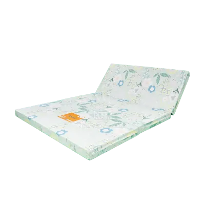 Nệm bông ép Vạn Thành Gấp Vải Cotton - Màu ngẫu nhiên-Bảo hành 7 năm.