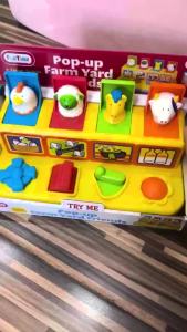 EducratePH Premium Pop-Up Activity Toy for Toddlers (12+ Months) Cause-and-Effect
