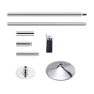 Professional Dance Pole Kit Adjustable Spinning Static Stripper Pole Set