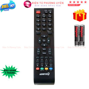 Remote điều khiển tivi ASANZO Mã 08 điều khiển TV Asanzo LCD-LED - Tặng kèm pin - Điện Tự Phương Uyên