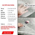 Giấy dán kính mờ trắng, decal dán kính cửa sổ phòng ngủ, văn phòng chống nắng khổ 90cmx50cm. 