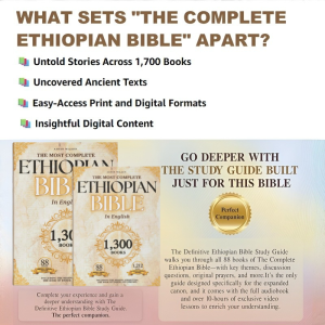 The Complete Ethiopian Bible In English   Large Print  Easy To Read Study Guide With Wisdom Books &amp Missing Texts For Spiritual Growth