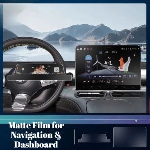Kail Tempered Glass Screen Protector for Dashboard Navigation Display Fit for Smart # 1 2023-2026 Automotive Interior Stickers 7P3H9