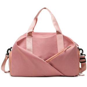 Sports bag fitness bag Female dry and wet separation large capacity hand oblique span short trip luggage