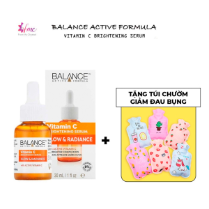 [MUA 1 TẶNG 1] Serum Vitamin C Balance  Active Formula - Mờ thâm mụn cải thiện tone da - Phù hợp mọi loại da 30ml+ Tặng 1 túi chườm giảm đau bụng