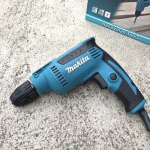 Makita สว่าน สว่านไฟฟ้า ขนาด 2 หุน รุ่น DP2011 - 6.5 mm  กำลัง 370W ไม่ต้องจำปาขันดอก จับถนัดมือ