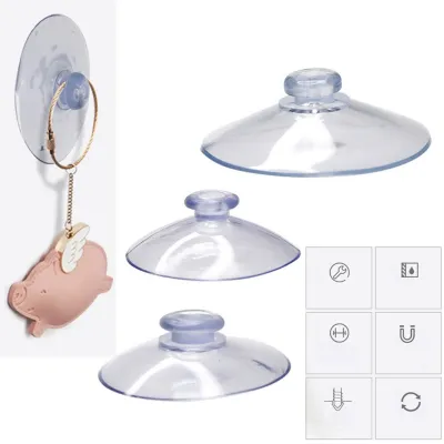 Set 10 cốc hút mặt kính bàn chống trượt 4cm miếng hít đệm lót mặt bàn chống va chạm