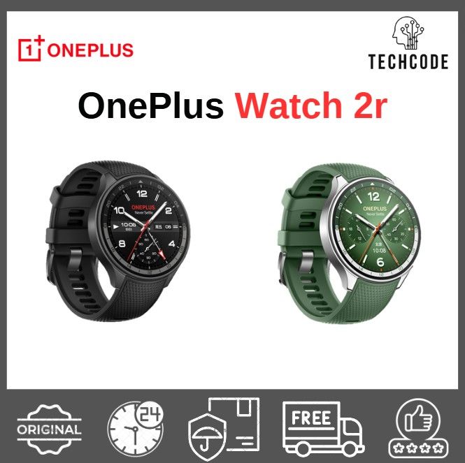 OnePlus Watch 2R international waterproof NFC fitness tracking
