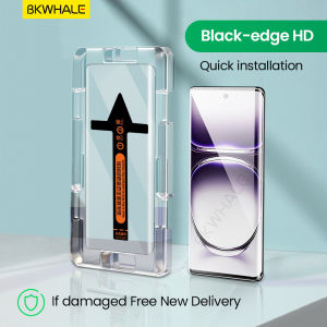 BKWHALE Easy Install Tempered Glass For OPPO Reno 15 14 15F 14F 13 13F 12 12F 11 11F 4 5 6 7 8 9 10 Pro + Find X9 X8 X7 Ultra X8S + X6 X5 X3 Reno12 Reno13 Reno14 Reno15 Pro Max Screen Protector Film
