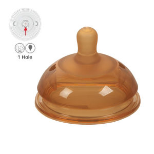 Nano Frosted Silicone Nipple Replacement For Comotomo Bottle No BPA