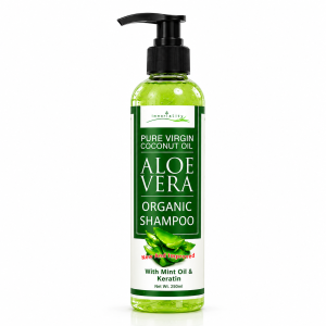 Aloe Vera Hair Grower Shampoo 250ml w/ VCO Keratin & Mint | Anti Hair Fall Itchy Scalp Pampakapal