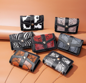 (MG)Women Fashion Sling Bag Shoulder Apricot Zebra Crossbody Handbag Lady Casual Mini Bag Beg Tangan Wanita Perempuan