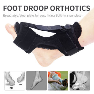 Calistouk Adjustable Plantar Fasciitis Night Foot Splint Drop Orthotic Brace Elastic Dorsal Night Splint