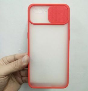 OPPO A3S / A5 / AX5 / A12E / REALME C1 SOFT CASE MACARON SLIDE CAMERA PLUS SLOT CARD HOLDER - PGC SHOP