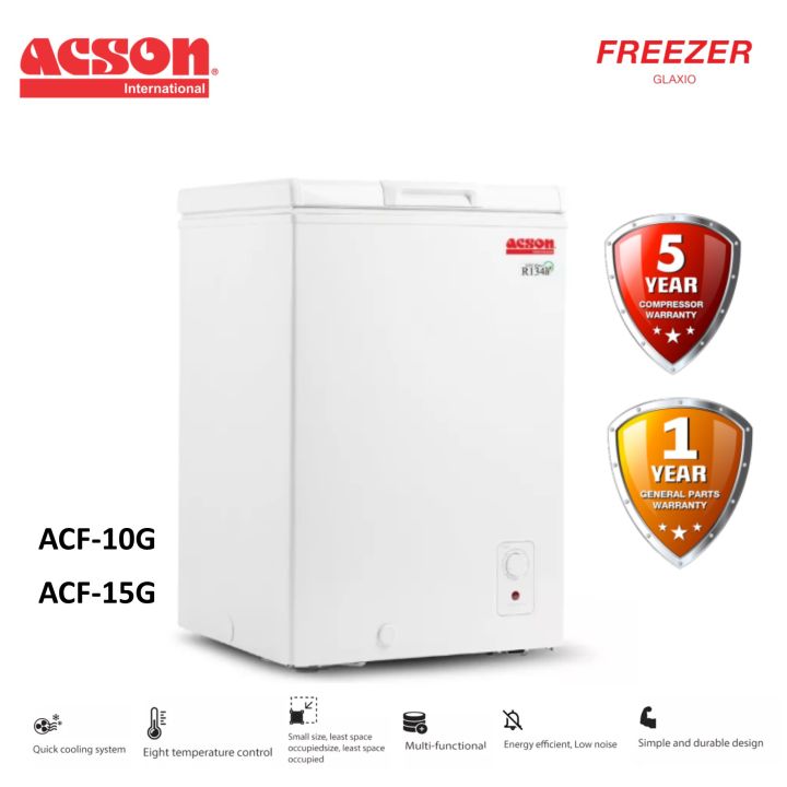 Acson deals freezer r134a