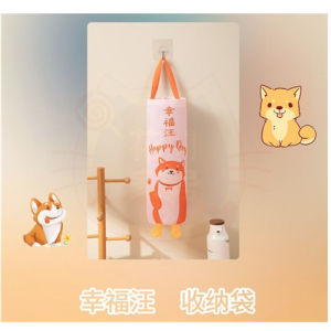 New upgrade thickened plastic bag storage bag garbage bag storage wall-mounted kitchen storage storage bag spot