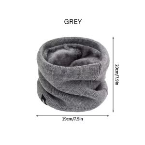 Neck Gaiter for Men Women Thermal Thick Warm Fleece Lined Neck Warmer Windproof Ski Face Mask Cold Weather Winter Neck Warmer
